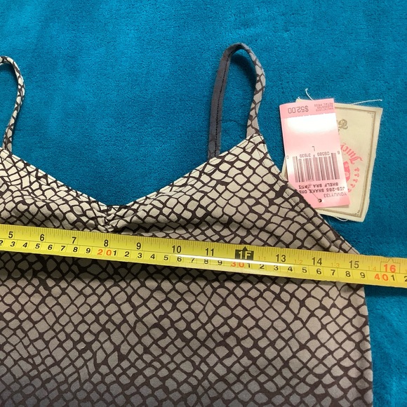 JUICY COUTURE SNAKE OMBRÉ FOLD OVER WAIST STRAIGHT LEG PANTS CAMI - Picture 7 of 13